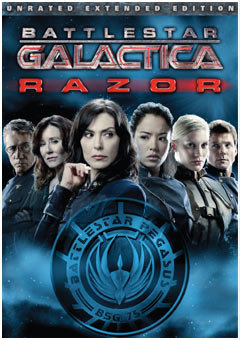 Cover image of the movie Battlestar Galactica: Razor (2007)