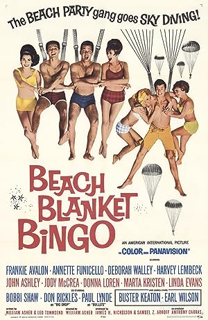 Cover image of the movie Beach Blanket Bingo (1965)
