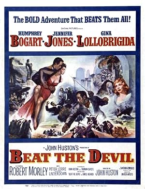 Cover image of the movie Beat the Devil (1953)