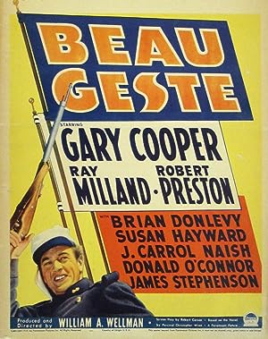 Cover image of the movie Beau Geste (1939)