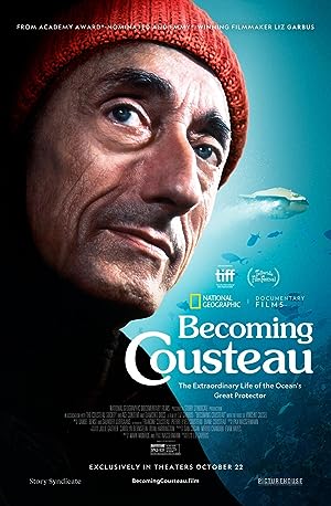 Cover image of the movie Becoming Cousteau (2021)