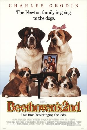 Cover image of the movie Beethoven's 2nd (1993)
