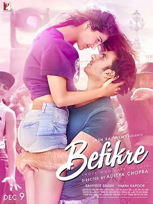 Cover image of the movie Befikre (2016)