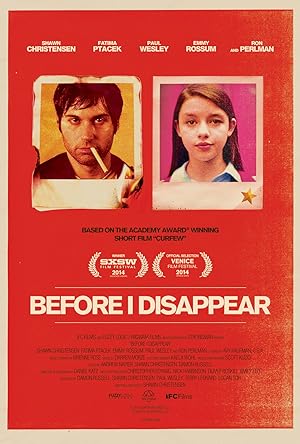 Cover image of the movie Before I Disappear (2014)