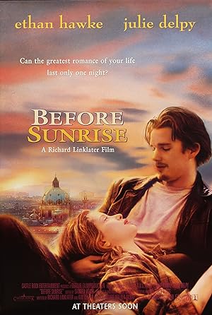 Cover image of the movie Before Sunrise (1995)