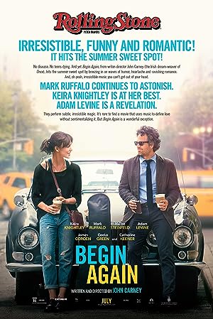 Cover image of the movie Begin Again (2013)