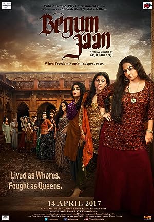 Cover image of the movie Begum Jaan (2017)
