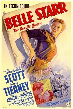 Cover image of the movie Belle Starr (1941)