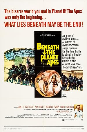 Cover image of the movie Beneath the Planet of the Apes (1970)