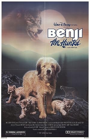 Cover image of the movie Benji the Hunted (1987)