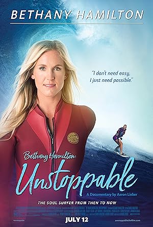 Cover image of the movie Bethany Hamilton: Unstoppable (2018)