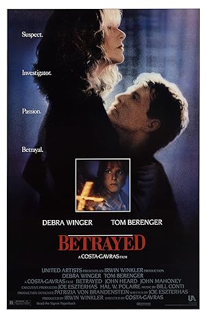 Cover image of the movie Betrayed (1988)