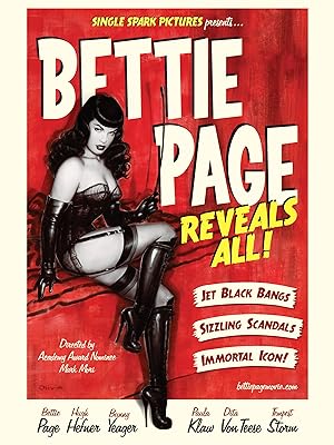 Cover image of the movie Bettie Page Reveals All (2012)