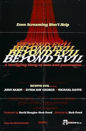 Cover image of the movie Beyond Evil (1980)