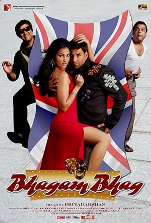 Cover image of the movie Bhagam Bhag (2006)