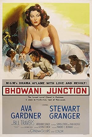 Cover image of the movie Bhowani Junction (1956)