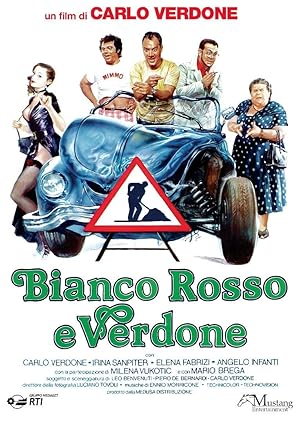 Cover image of the movie Bianco, rosso e Verdone (1981)