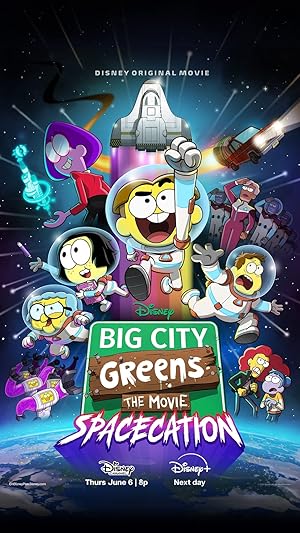 Cover image of the movie Big City Greens the Movie: Spacecation (2024)