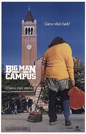 Cover image of the movie Big Man on Campus (1989)