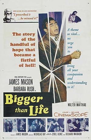 Cover image of the movie Bigger Than Life (1956)