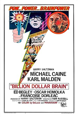 Cover image of the movie Billion Dollar Brain (1967)