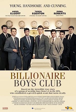 Cover image of the movie Billionaire Boys Club (2018)