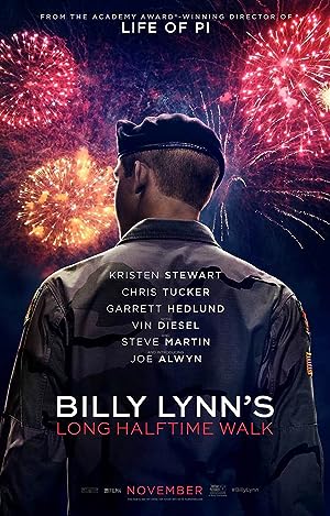 Cover image of the movie Billy Lynn's Long Halftime Walk (2016)