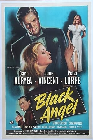 Cover image of the movie Black Angel (1946)
