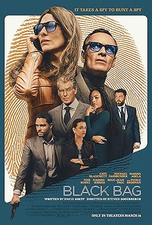 Cover image of the movie Black Bag (2025)