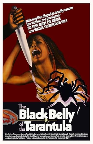 Cover image of the movie Black Belly of the Tarantula (1971)