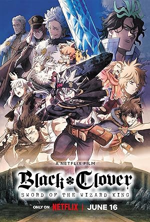 Cover image of the movie Black Clover: Sword of the Wizard King (2023)