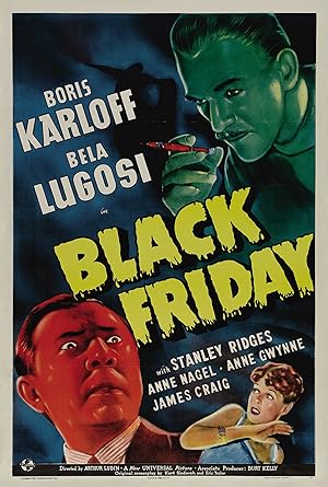Cover image of the movie Black Friday (1940)