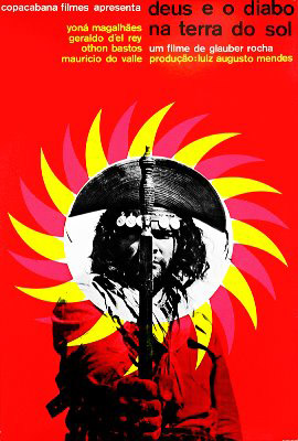 Cover image of the movie Black God, White Devil (1964)