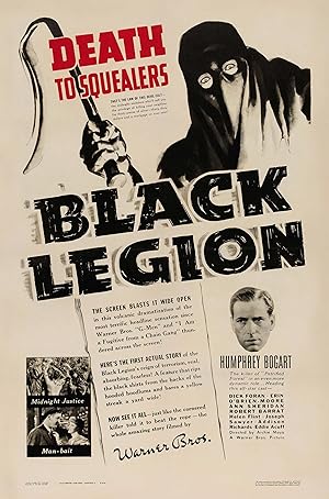 Cover image of the movie Black Legion (1937)