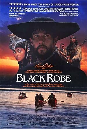 Cover image of the movie Black Robe (1991)
