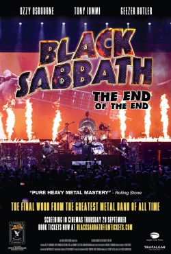 Cover image of the movie Black Sabbath: The End Of The End (2017)