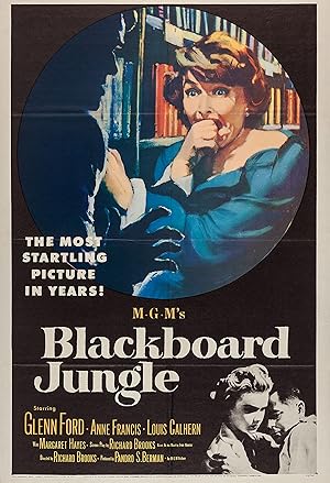 Cover image of the movie Blackboard Jungle (1955)