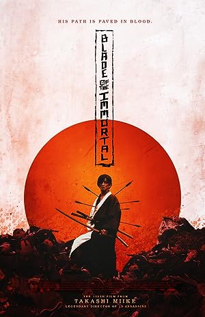 Cover image of the movie Blade of the Immortal (2017)