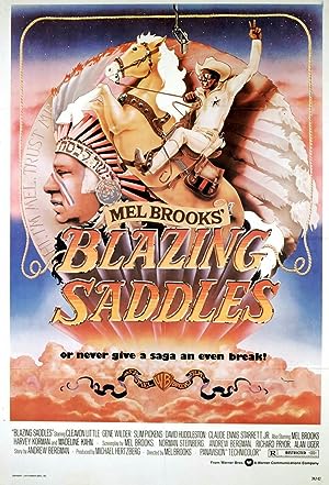Cover image of the movie Blazing Saddles (1974)