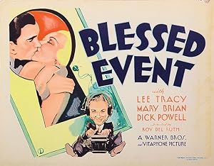 Cover image of the movie Blessed Event (1932)