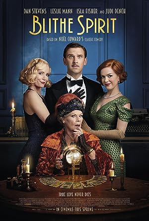 Cover image of the movie Blithe Spirit (2020)