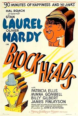 Cover image of the movie Block-Heads (1938)