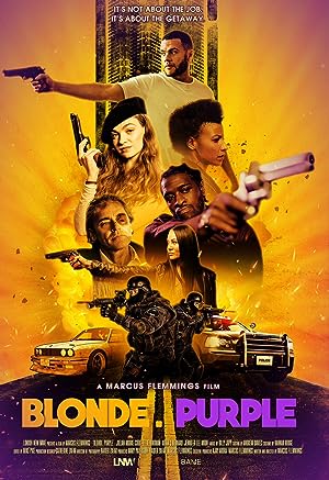 Cover image of the movie Blonde. Purple (2021)