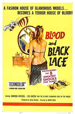 Cover image of the movie Blood and Black Lace (1964)