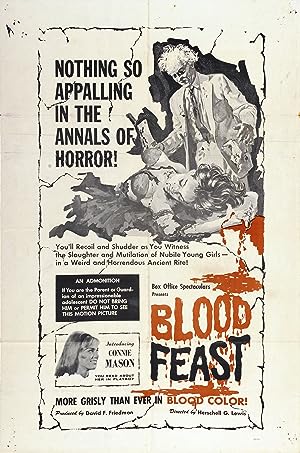 Cover image of the movie Blood Feast (1963)