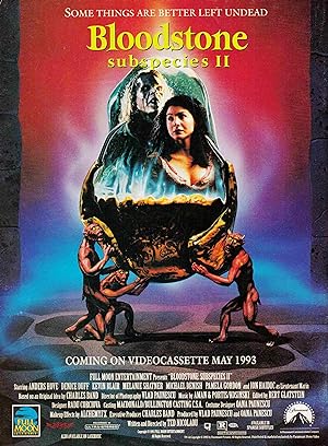 Cover image of the movie Bloodstone: Subspecies II (1993)