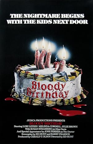 Cover image of the movie Bloody Birthday (1981)