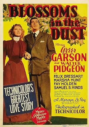 Cover image of the movie Blossoms in the Dust (1941)