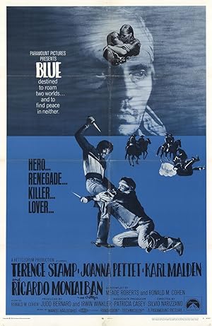 Cover image of the movie Blue (1968)