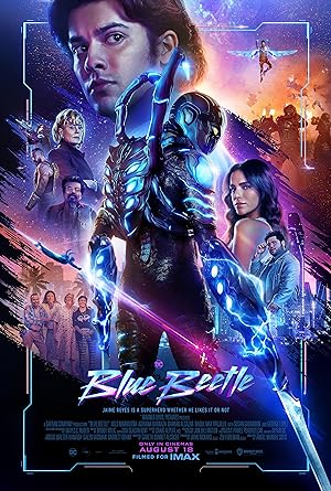 Cover image of the movie Blue Beetle (2023)